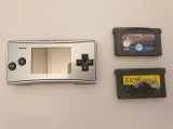 Console Nintendo game boy advance micro - modèle silver