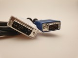 Câble DVI vers VGA pour Moniteur