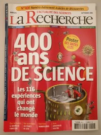 La Recherche N° 400 - Septembre 2006