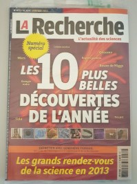 La Recherche N° 471 - janvier 2013