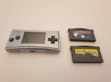 Console Nintendo game boy advance micro - modèle silver